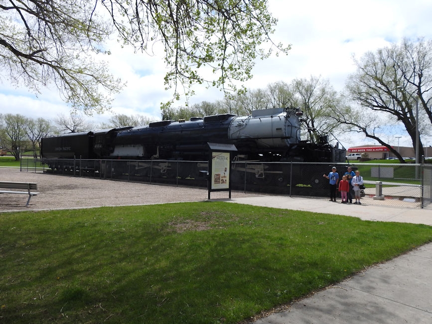 Big Boy Steam Train, Cheyenne, WY