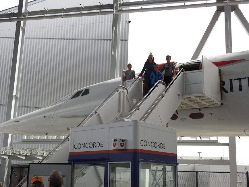 Concorde, Museum of Flight, Seattle, WA - a dream come true