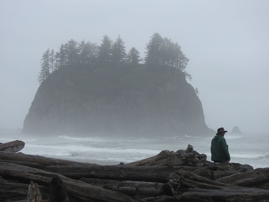 Second Beach hike, Olympic National Park
