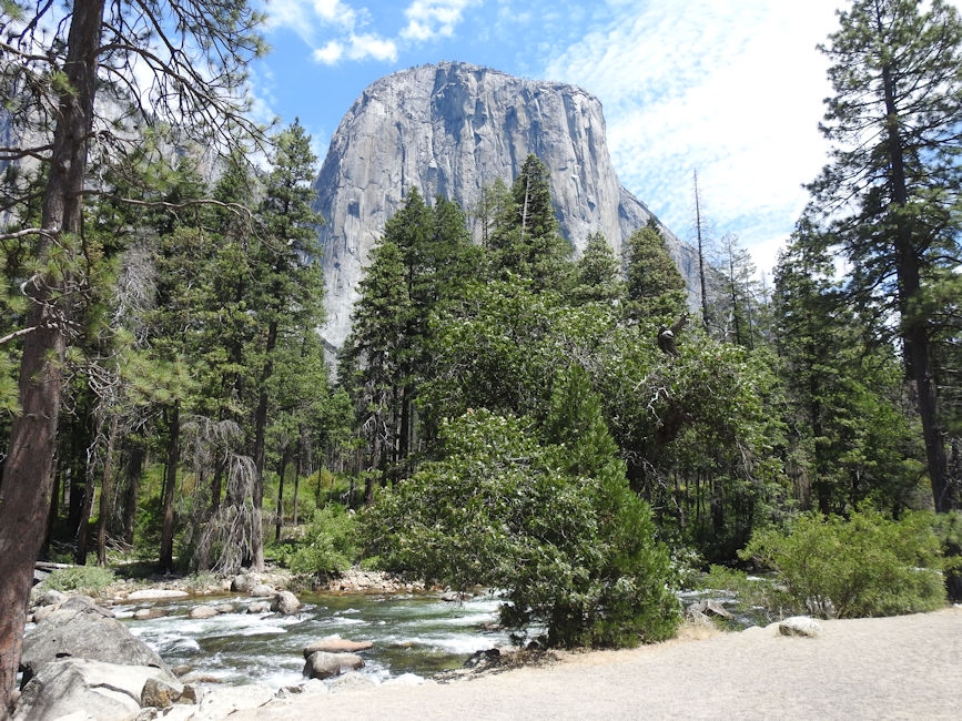 Waterfalls and scenery, Yosemite National Park